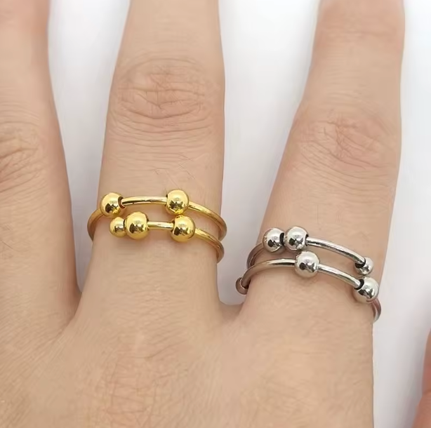 StresRing - Pierścionek Antystresowy Kółka