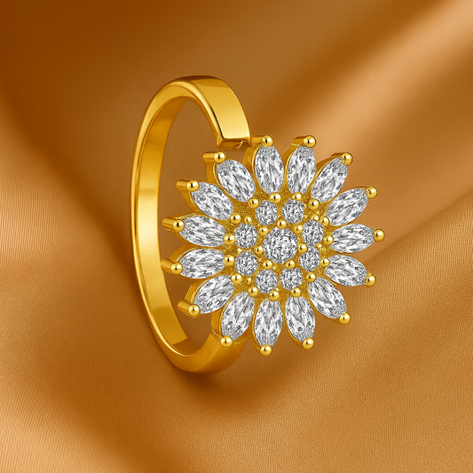 StresRing - Pierścionek Antystresowy Sun